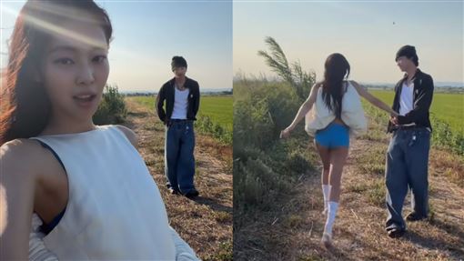 Jennie放閃台灣男模　甜蜜牽手奔跑畫面曝