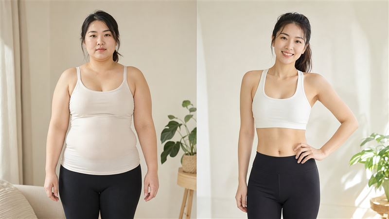 不是動 日吃三餐瘦5kg 她改1習慣氣色變好