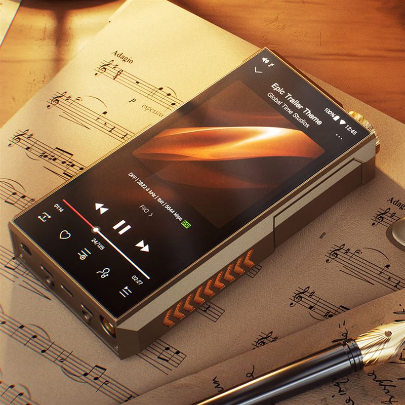 FIIO M27旗艦級Android高解析音樂播放器。（圖／品牌業者提供）