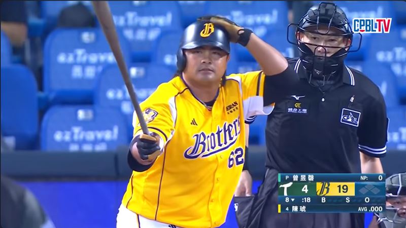 兄弟領先15分派2投代打　曾昱磬7球就解決