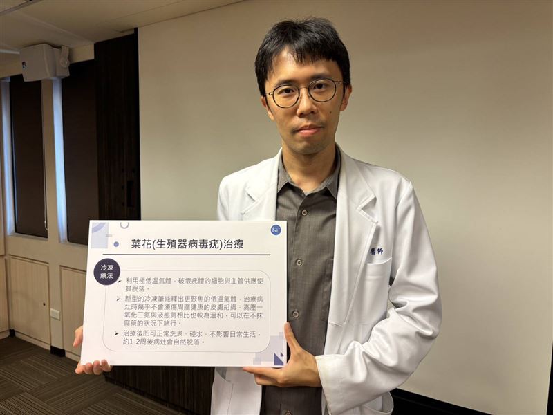 陳鵬醫師表示，接種HPV疫苗是預防生殖器病毒疣及相關疾病最有效的方法之一。（圖／書田診所提供）