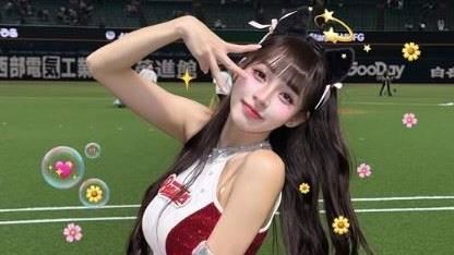 球場熱爆仍美翻！林襄揭啦啦隊不脫妝神技