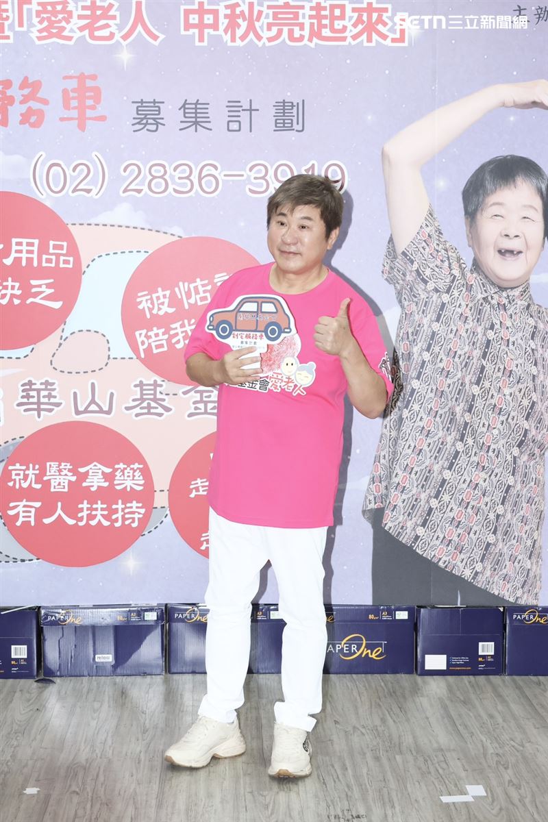 胡瓜出席公益活動。（圖／記者田俊彥攝影）