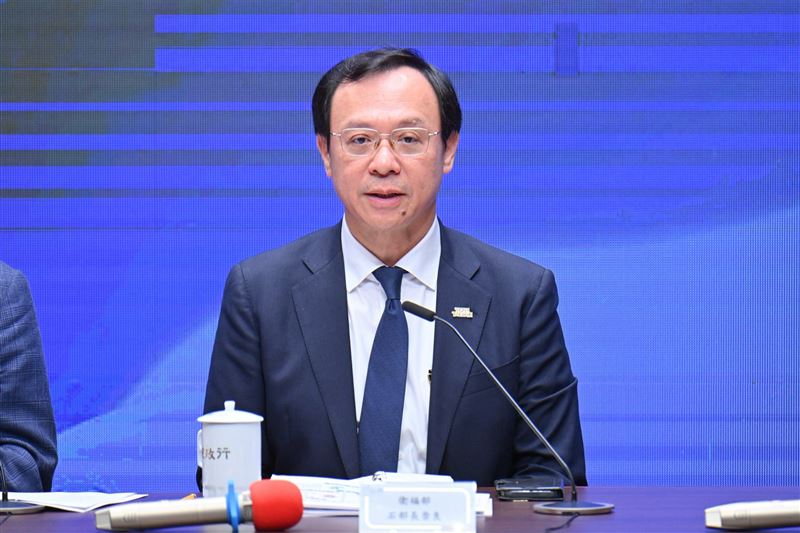 衛福部長石崇良出席行政院院會會後記者會。（圖／行政院提供）