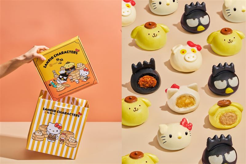 點點心X三麗鷗萌友來點心造型包禮盒。（圖／品牌業者提供）