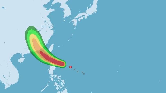 紅霞颱風將生成!氣象署最快23:30發海警