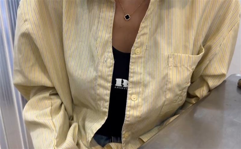 林姓泰國籍女子指控自己遭不認識的「蹦闆」打。(圖/翻攝畫面)