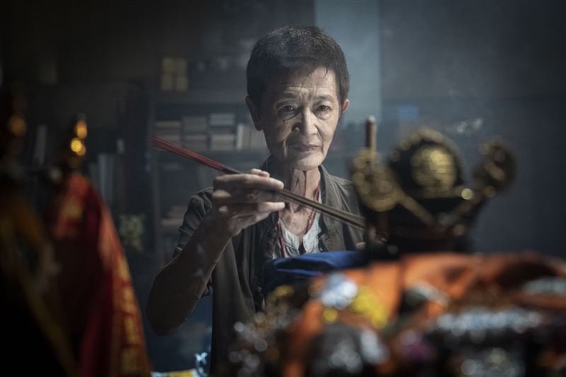 法師陳博正形容這隻鬼不一樣。（圖／華影提供）