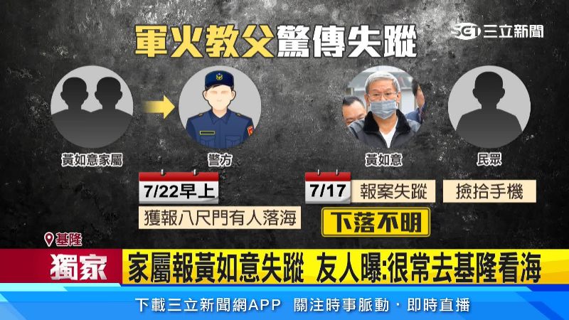 黃如意失聯時間線