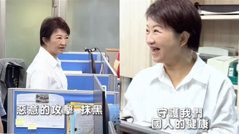 盧秀燕拍片慰勉食安處 網轟:只秀不驗