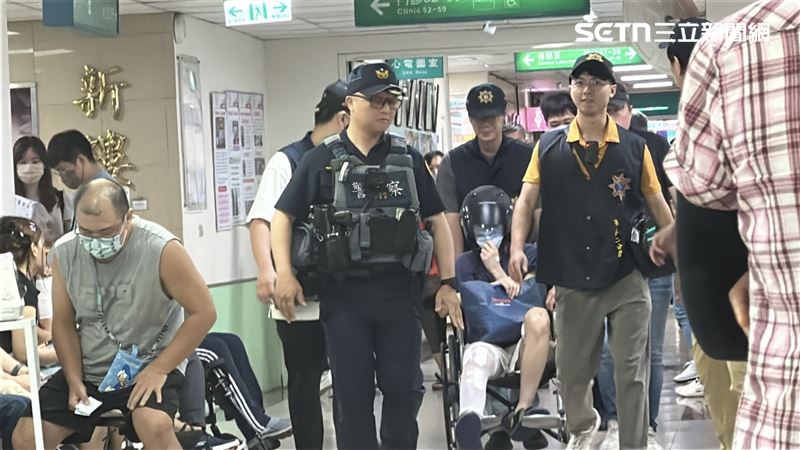 新/教授50刀殘殺妹夫腿中彈 移送地檢署
