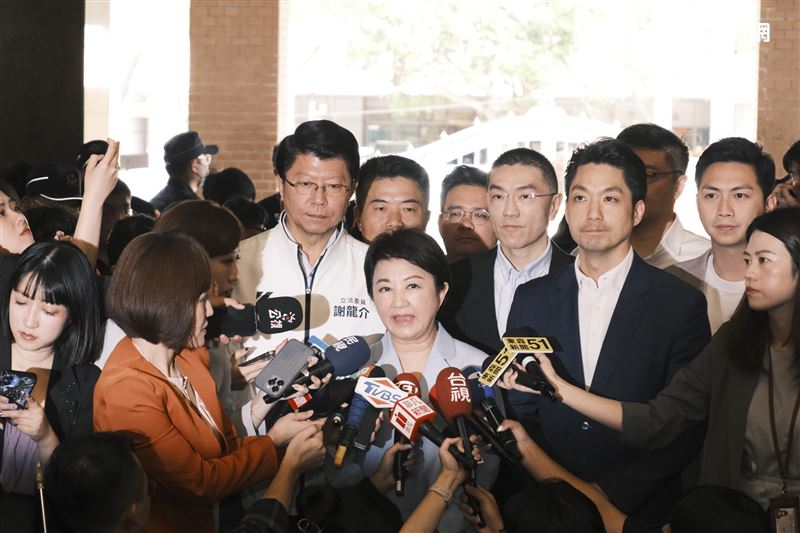 盧秀燕稱,中央有些人根本就是癌細胞。(圖/記者楊士誼攝影)