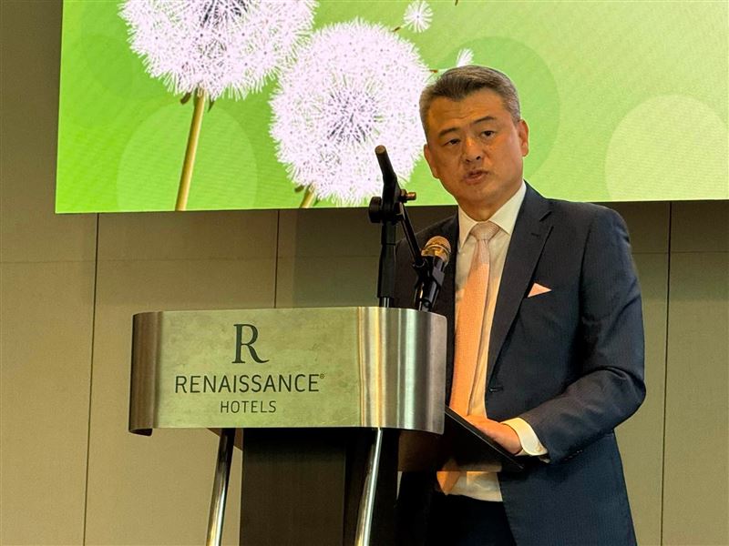 台灣資產管理規模突破16.2兆元，投信投顧公會舉辦高階主管論壇確立三大宣示，金管會監理思維轉型並推動多元商品，全面迎接亞洲資產管理大時代。圖為投信投顧公會理事長尤昭文。（圖／記者師瑞德攝影）