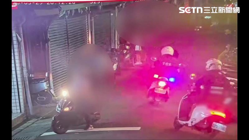 北市楊男因兒子在學校跟人吵架，竟與2名親友到張男住家叫囂。（圖／翻攝畫面）