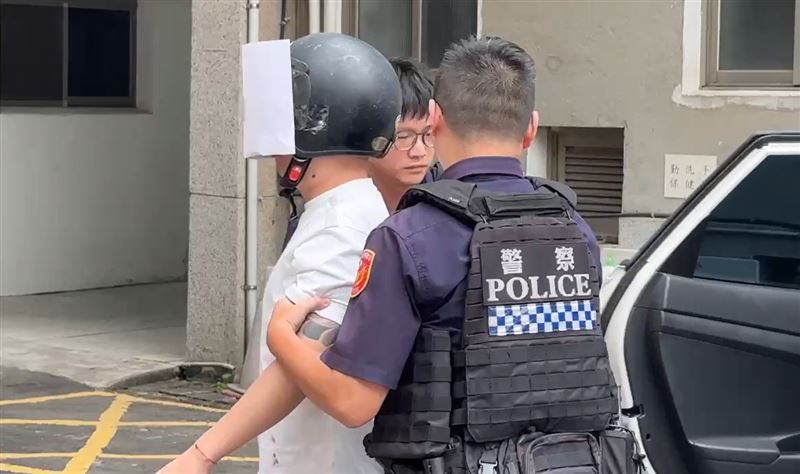 犯案的饒姓槍手聲稱，因與對方發生口角，酒後氣不過才開槍洩憤。(圖／翻攝畫面)