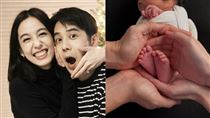 恭喜陳庭妮懷孕生了　胡宇威秒變女兒傻瓜