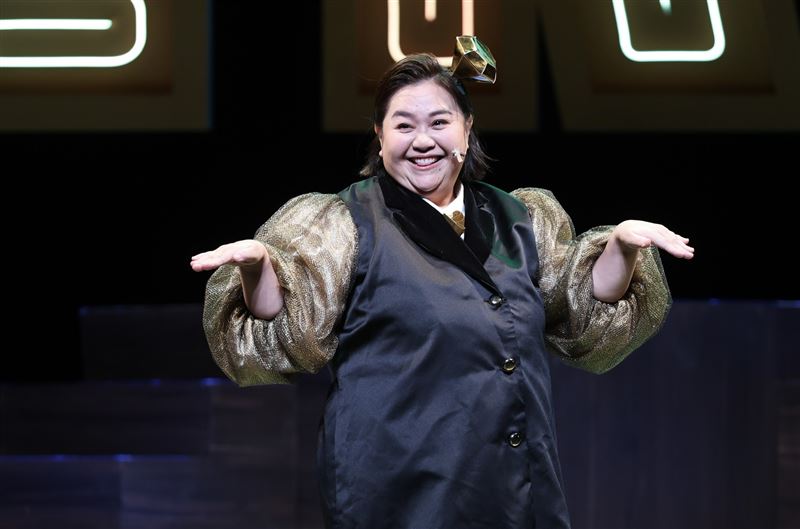 鍾欣凌談陳庭妮生女喜訊。（圖／記者鄭孟晃攝影）