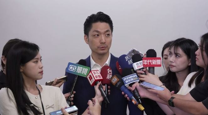 對於被質疑放鳥微軟、AMD，蔣萬安表示，今天早上活動指派府級副秘書長俞振華代表出席，食安議題國人非常關注，就是做好分工（圖／翻攝畫面）