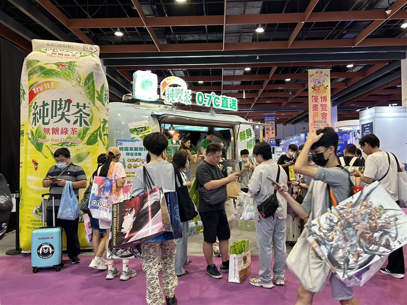 純喫茶進軍台北漫博展!新品開喝+限量好康,打造今夏最潮動漫補給站。(圖/業者提供)