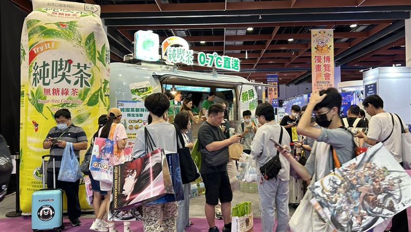 台北漫博展！純喫茶新品開喝＋限量好康