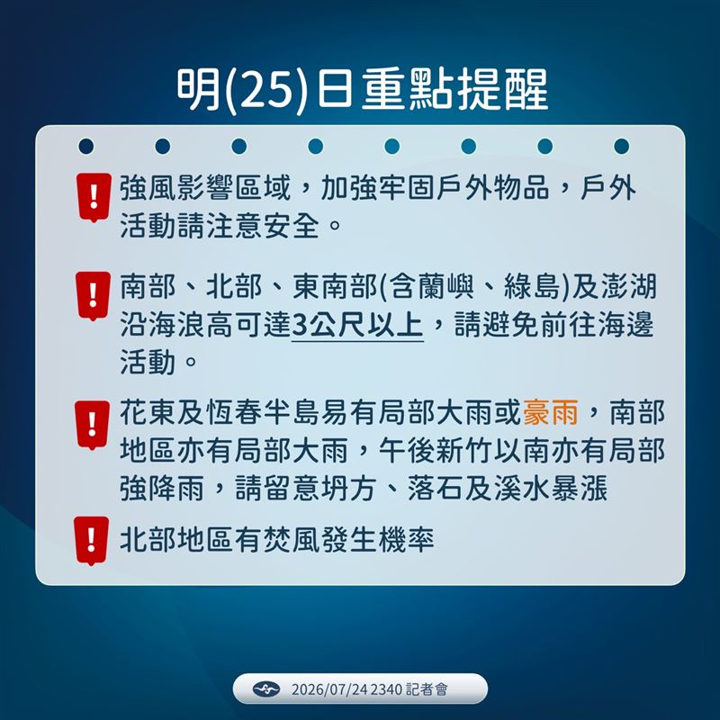 （圖／中央氣象署提供）