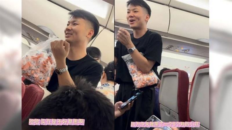 暖爸怕8月寶搭機吵人　備百副耳塞發送