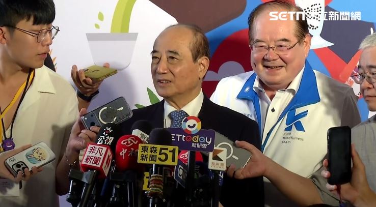 前立法院長王金平出席國民黨全代會(圖/翻攝畫面)