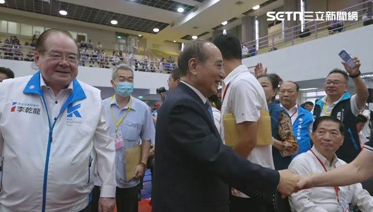 前立法院長王金平出席國民黨全代會(圖/翻攝畫面)