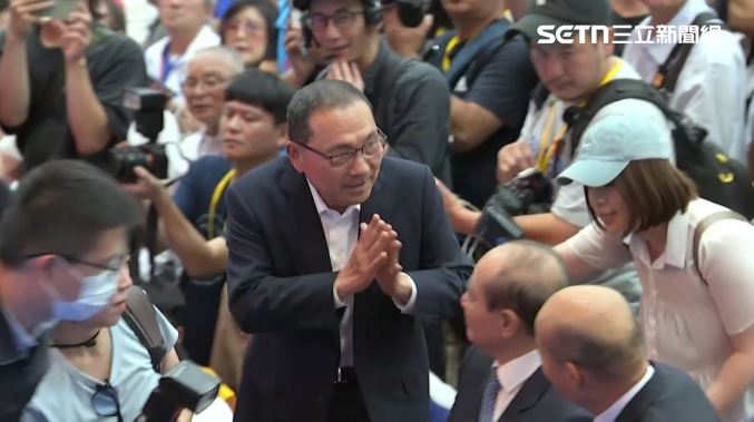侯友宜全代會被嚇到!是否去凱道回應了