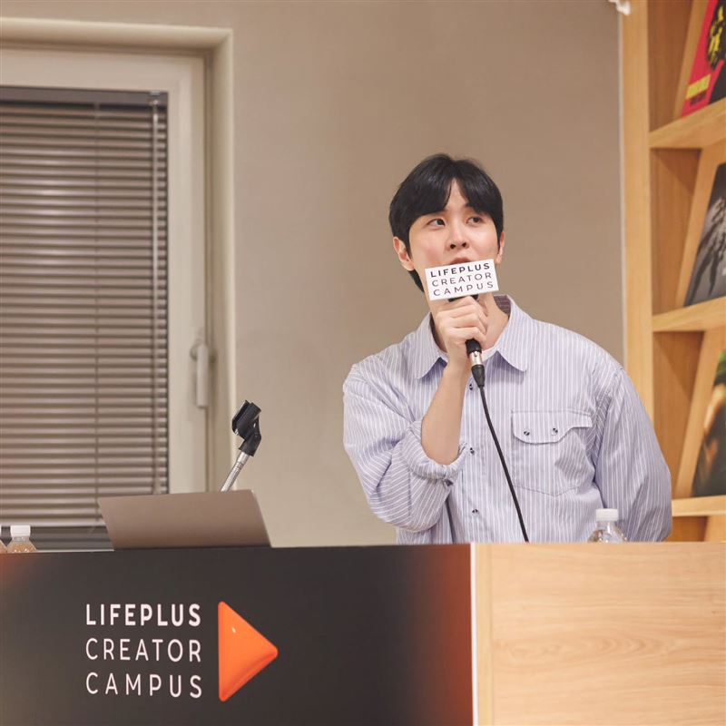 權雅凜的男友、YouTuber「G Movie」擁有超過414萬訂閱者。(圖/翻攝自IG @awayout1)
