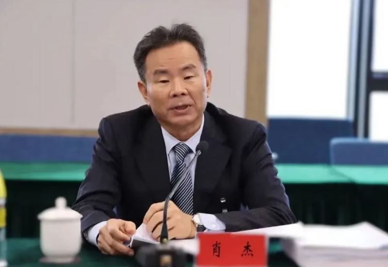 中共中紀委監委官網今天公布,中核集團前黨組副書記、總經理顧軍,海南省人大常委會前黨組成員、副主任肖杰(見圖),以及華潤集團前黨委委員、副總經理韓嵩因嚴重違紀違法被開除中共黨籍;韓嵩也被開除公職。(截自微博)