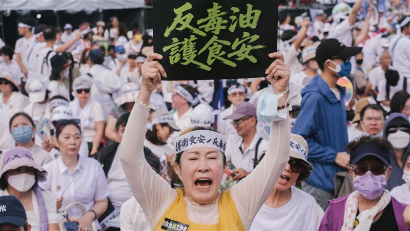 詹凌瑀質疑,所以照蔣萬安標準,王金平覺得台灣人爛命一條,洪秀柱覺得台灣人爛命一條,柯文哲也覺得台灣人爛命一條。(圖/記者楊士誼攝影)