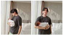 唐禹哲「單手抱娃」遭炎上　網心疼蘇小軒