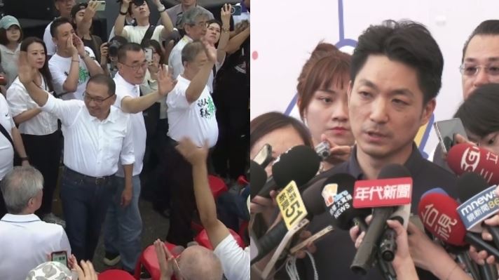 反毒油集會侯友宜只在台下！蔣萬安這樣看