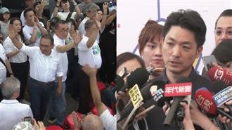 反毒油集會侯友宜只在台下！蔣萬安這樣看
