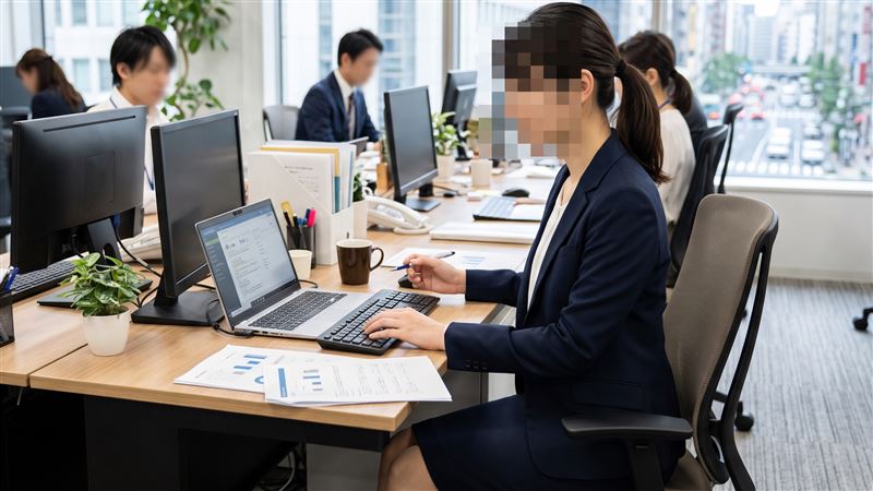 日本妙齡女31歲時辭去正職,轉作兼職過著「半退休」生活,未料,近年物價與房租齊漲,每月開銷大增,讓她原本的理財規劃徹底失算,只能重返職場。(示意圖/AI生成)