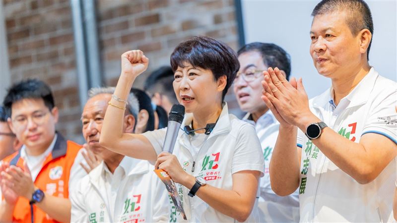 綠台南政策說明會　黃偉哲、陳亭妃到場