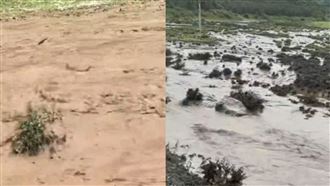 甘肅大雨山洪　渭源縣一景區10人罹難