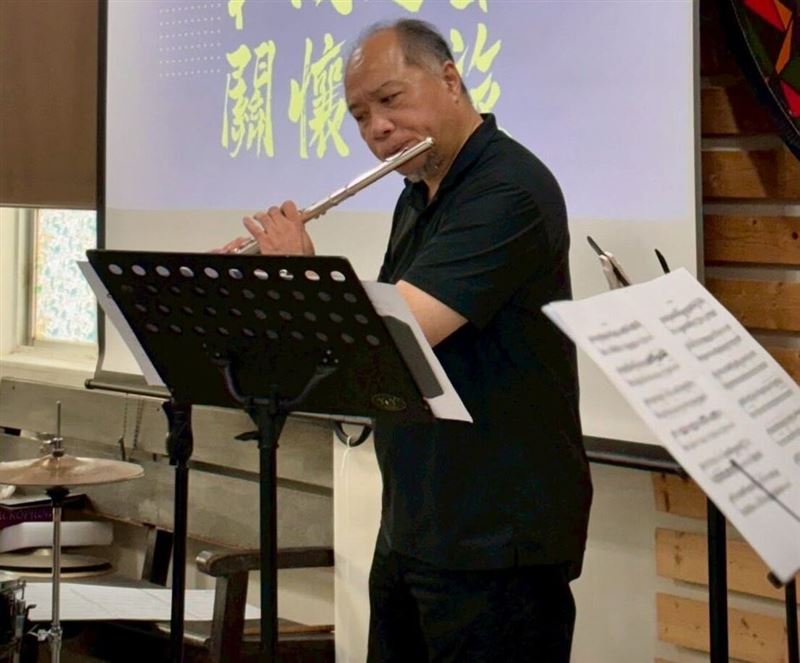知名管樂指揮家陳一夫在家中猝逝享年56歲。（圖／翻攝自陳一夫臉書）