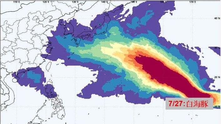 白海豚威力「恐直衝強颱」！對台影響曝光