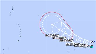 白海豚24hr內生成！日氣象廳曝預測路徑
