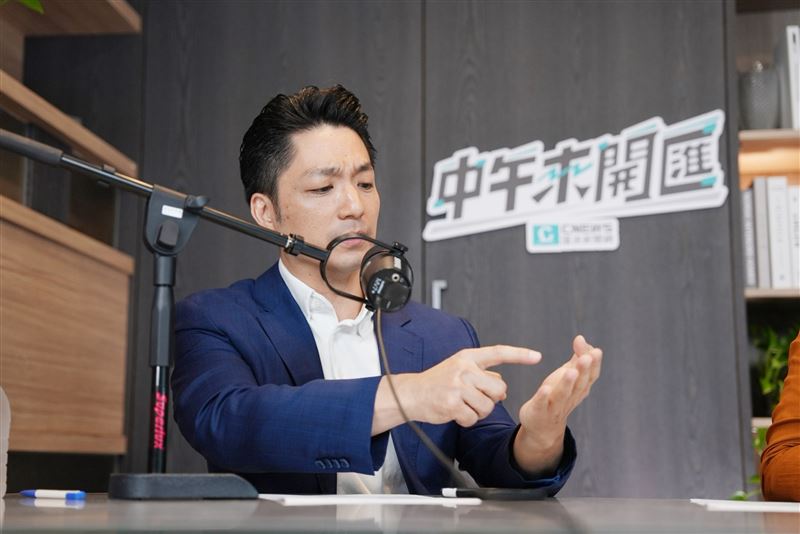 蔣萬安表示，有不少立委跟他提到倒閣，如果藍白有共識，那他樂觀其成（圖／《中午來開匯》提供）