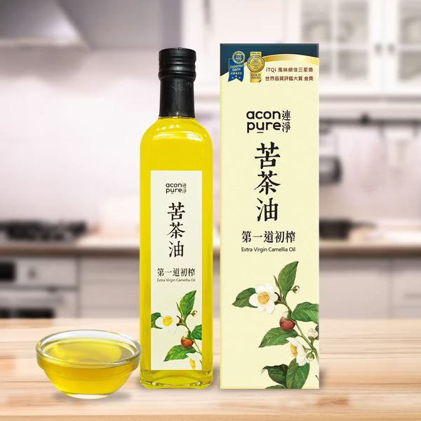 連淨綠色科技針對「連淨苦茶油」檢驗異常之公開聲明,連淨主動自主通報,僅約200瓶進入通路,已掌握並回收中。(圖/業者提供)