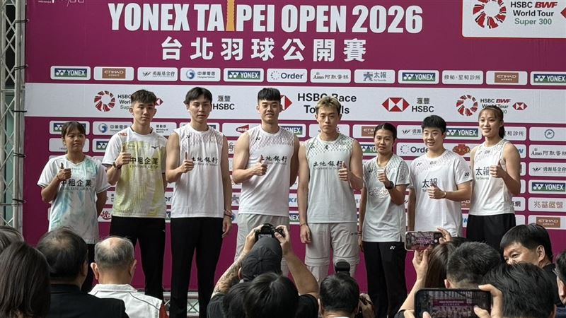 周天成、林俊易領軍　台北羽球公開賽開戰