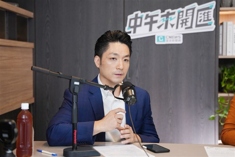 蔣萬安接受主持人黃光芹專訪(圖/《中午來開匯》提供)