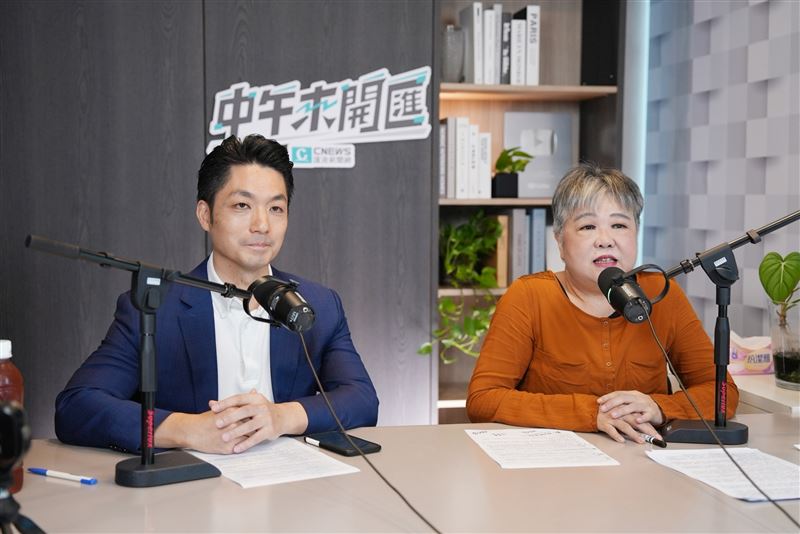蔣萬安今年7月曾接受主持人黃光芹專訪(資料圖/《中午來開匯》提供)