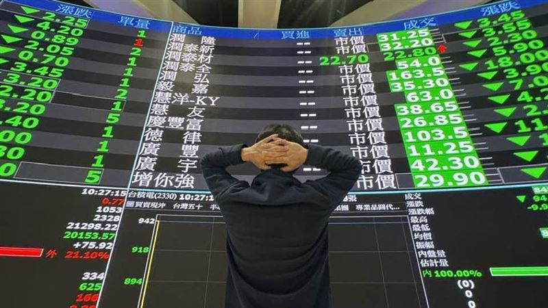 台股黑色星期五　7月消費者信心指數下滑