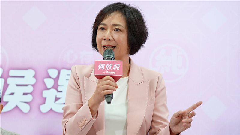 最新！何欣純民調逼近江啟臣差距不到8%