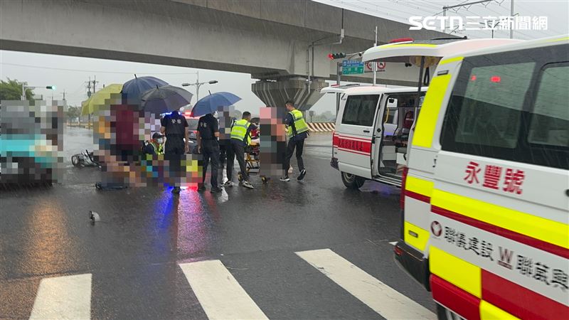 雙載撞公車！老母腿遭輾模糊…魂斷佛碑前