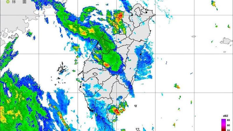新／雲系北移＋對流旺！6縣市大雨炸深夜